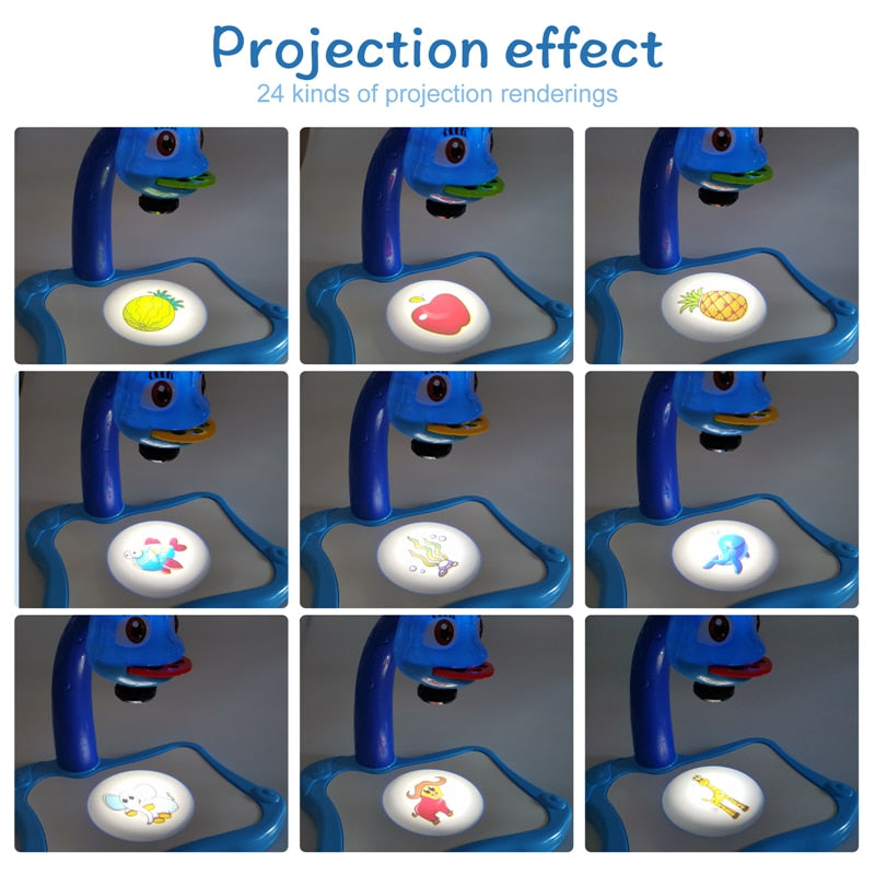 LearningArt™ Children's LED Projection Drawing Board