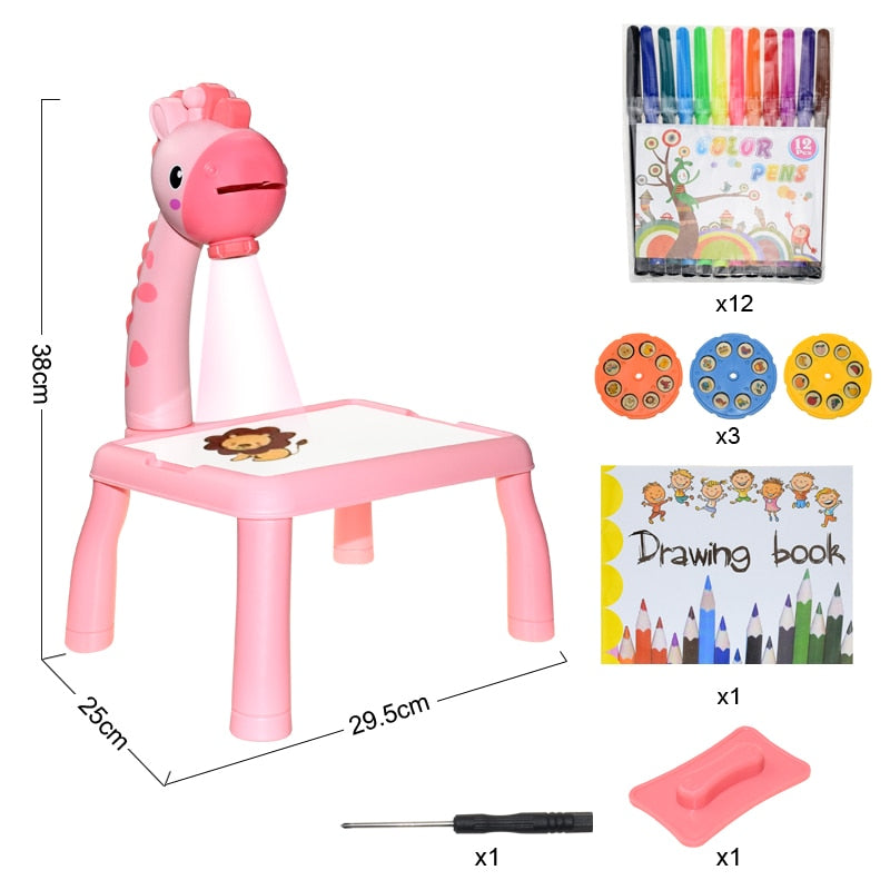 LearningArt™ Children's LED Projection Drawing Board