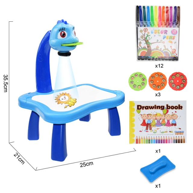 LearningArt™ Children's LED Projection Drawing Board