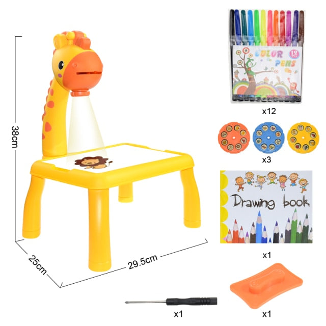 LearningArt™ Children's LED Projection Drawing Board